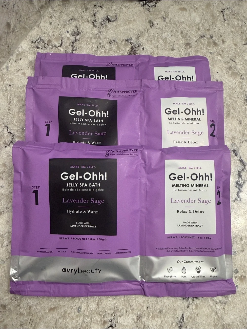 Jelly Spa pedicure Pack
